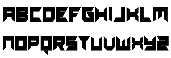 Dagger Dancer Condensed Font LOWERCASE