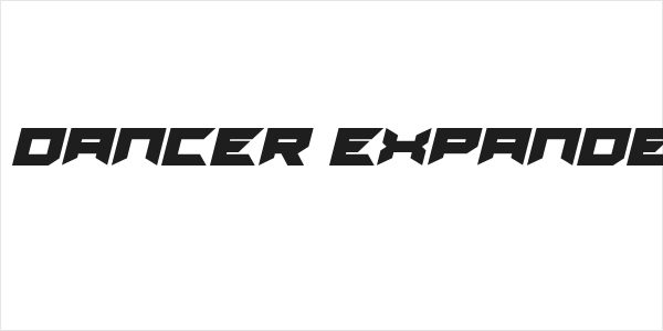 Dagger Dancer Expanded Italic Logo