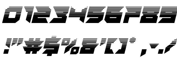 Dagger Dancer Halftone Italic Fonte OUTROS PERSONAGENS
