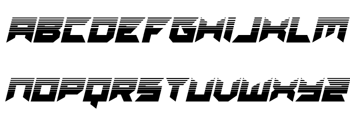 Dagger Dancer Halftone Italic Fonte MINÚSCULAS