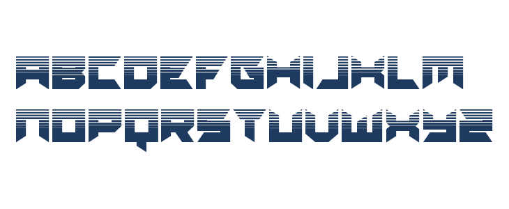 Dagger Dancer Halftone Lowercase