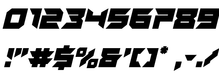 Dagger Dancer Italic لخطوط تنزيل حرف أخرى