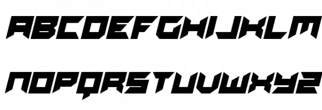 Dagger Dancer Italic Font Litere mari