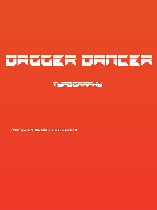 Dagger Dancer Laser Poster