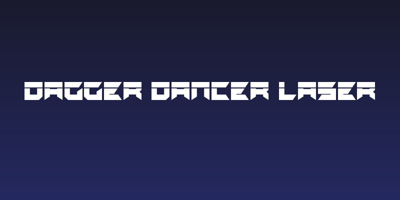 Dagger Dancer Laser Social Header