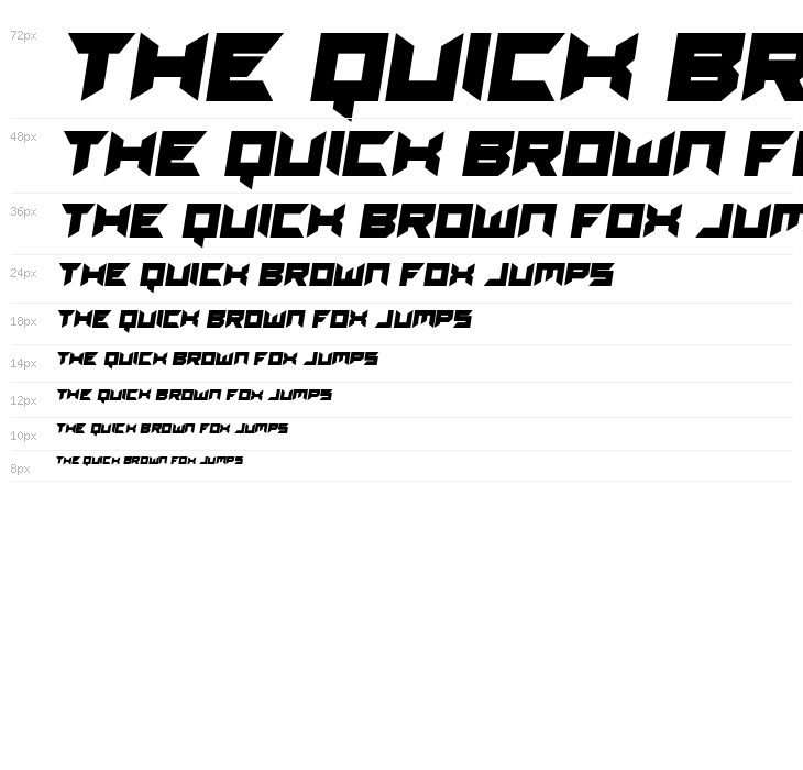 Dagger Dancer Semi-Italic Waterfall