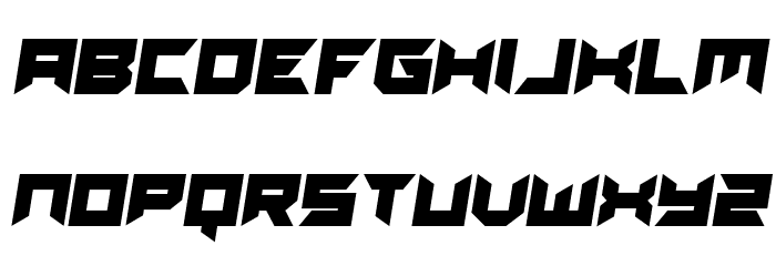 Dagger Dancer Semi-Italic Polices MINUSCULES