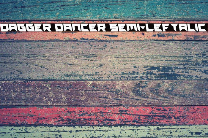 Dagger Dancer Semi-Leftalic Example 3