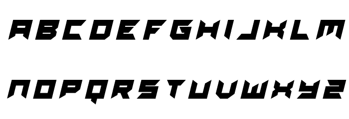 Dagger Dancer Title Italic Font LOWERCASE