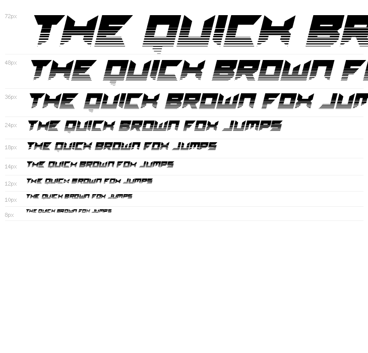 Dagger Dancer Twotone Italic Waterfall