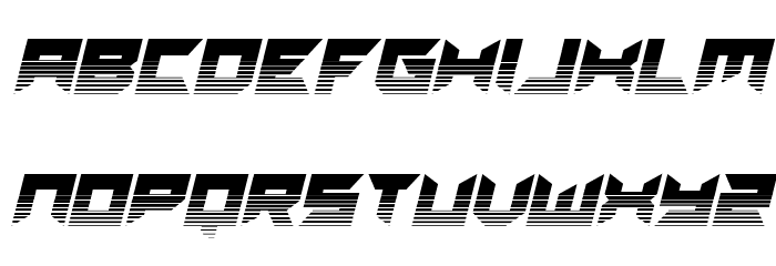 Dagger Dancer Twotone Italic Font LOWERCASE
