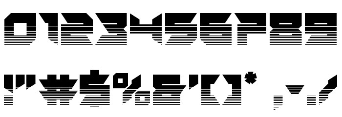 Dagger Dancer Twotone Font OTHER CHARS