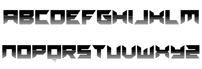 Dagger Dancer Twotone Font LOWERCASE