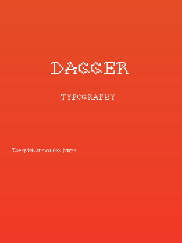 Dagger Poster