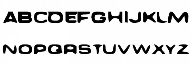 Daggmask Normal 字体 大写