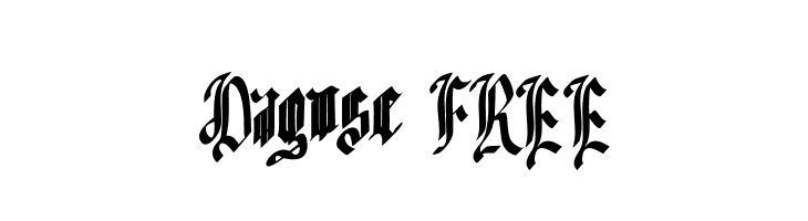 Dagose FREE  Frei Schriftart Herunterladen
