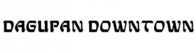 Dagupan Downtown  免费字体下载