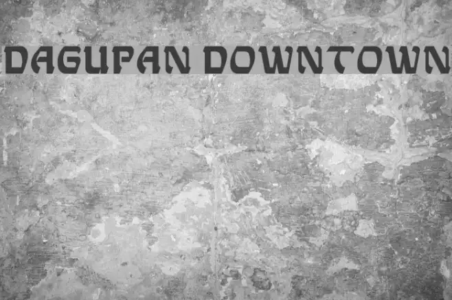 Dagupan Downtown Example 1