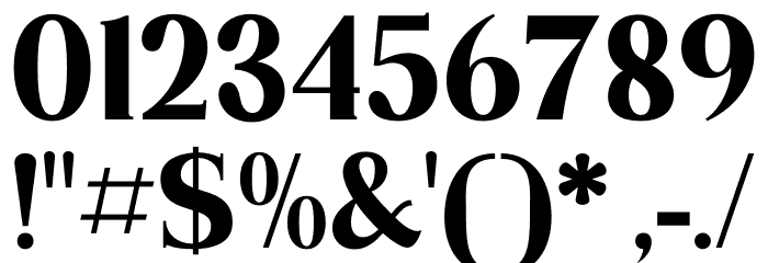Dahlia Regictik Font OTHER CHARS