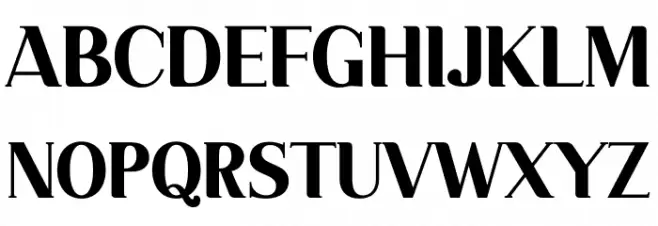 Dahlia Regictik Polices MAJUSCULES