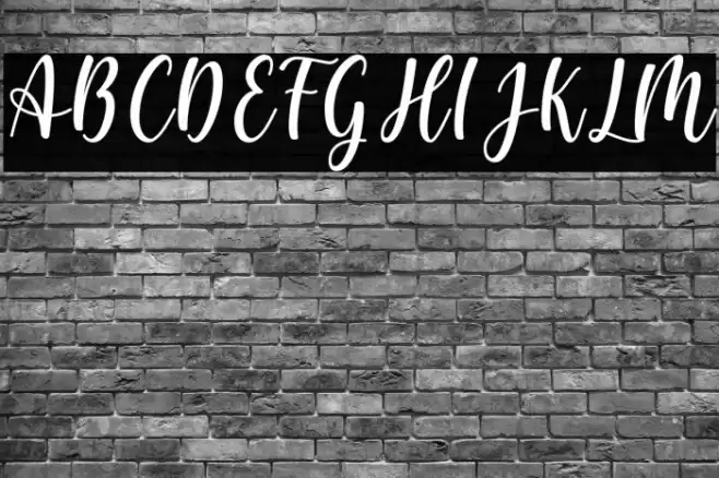 Dahlia Font examples