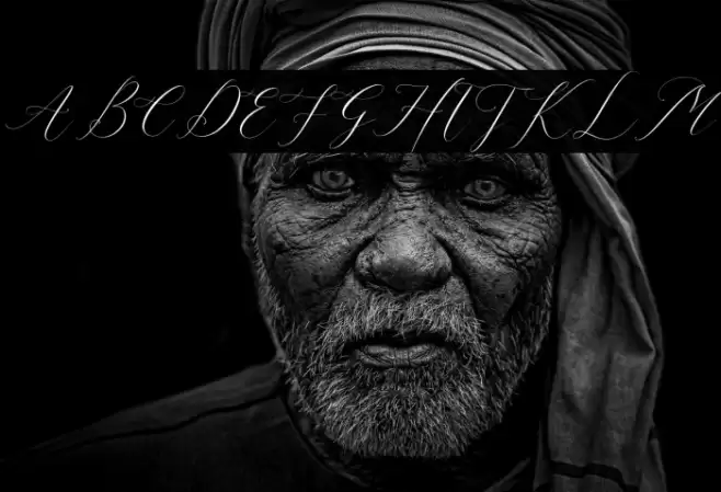 Dahliakeys Font examples