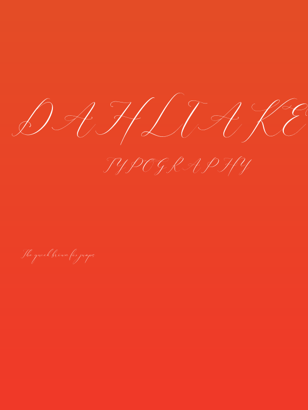 Dahliakeys Poster