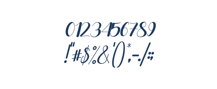 Dahllia Claire Italic Other Characters
