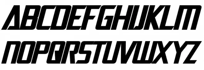 Dai-Atlas Bold Italic Шрифта ВЕРХНИЙ
