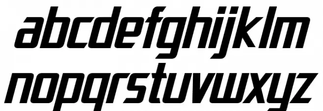 Dai-Atlas Italic Fuentes MINÚSCULAS