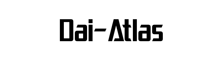 Atlas font