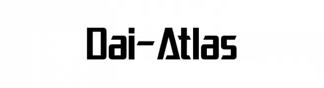 Dai-Atlas  Descarca Fonturi Gratis