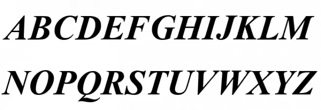 Dai Banna SIL Book Bold Italic Fonte MAIÚSCULAS