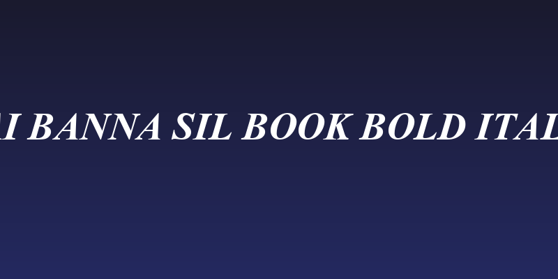 Dai Banna SIL Book Bold Italic Social Header