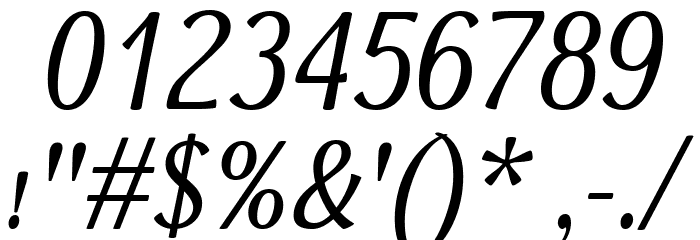 Dai Banna SIL Book Italic Font OTHER CHARS