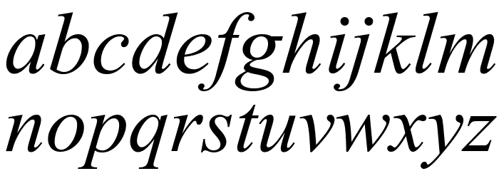 Dai Banna SIL Light Italic Font LOWERCASE