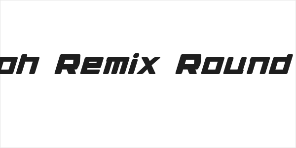 Daidoh Remix Round Ialic Logo