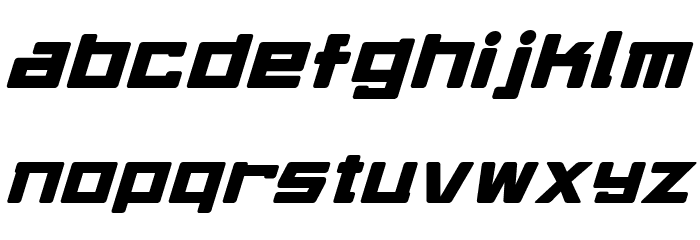 Daidoh Remix Round Ialic Schriftart Kleinbuchstaben