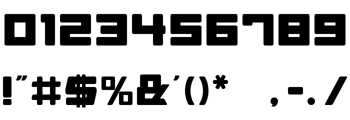 Daidoh Remix Round Font OTHER CHARS