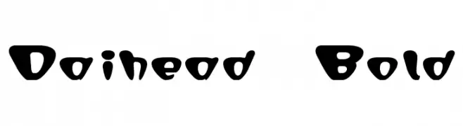 Daihead  Bold  تنزيل الخطوط