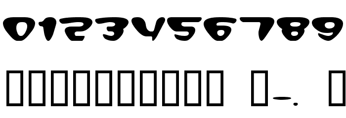 Daihead Bold Font OTHER CHARS