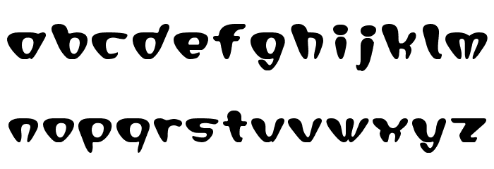 Daihead Bold Font LOWERCASE