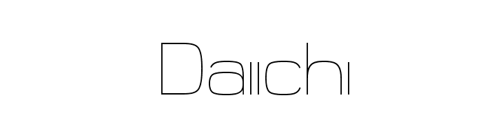 Daiichi Font