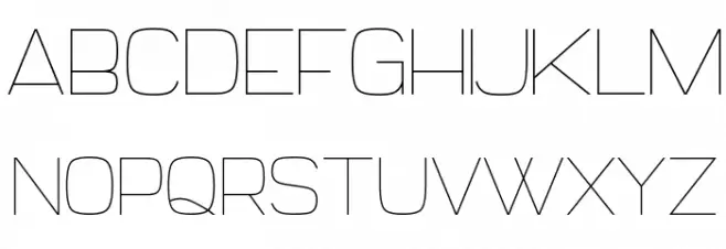 Daiichi Schriftart Groß