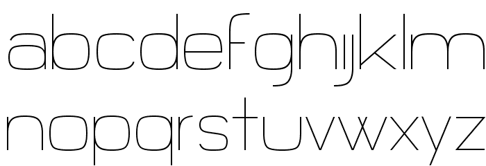 Daiichi Font LOWERCASE