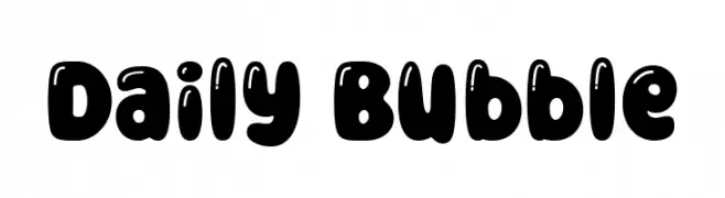 Daily Bubble  免费字体下载