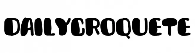Daily Croquete  تنزيل الخطوط