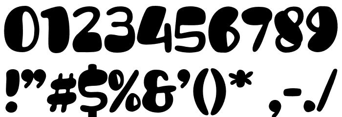 Daily Croquete Font OTHER CHARS