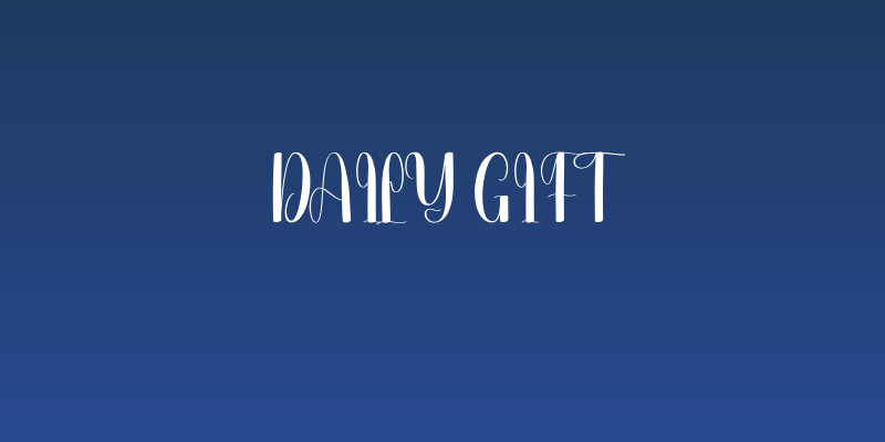 Daily Gift Social Header