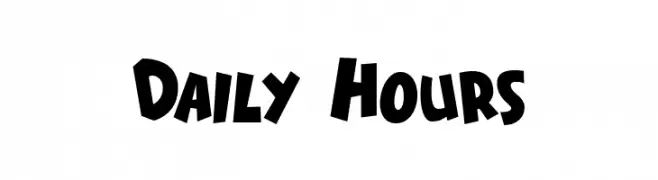 Daily Hours  Descarca Fonturi Gratis